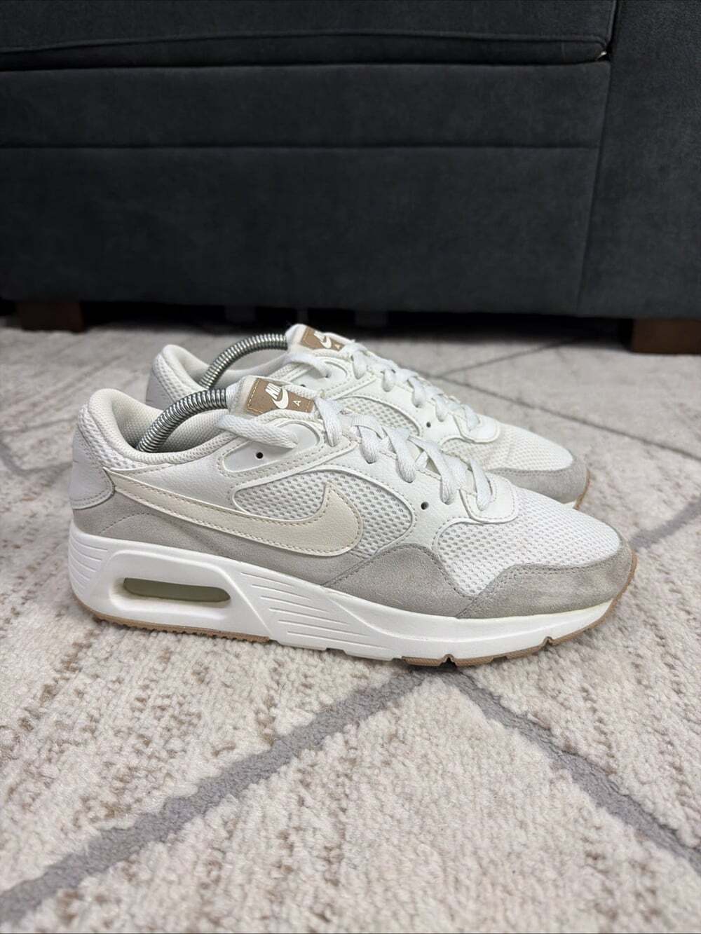 Nike Air Max SC Women’s Size 10 Summit White/Platinum Tint/Hemp/Sail CW4554-108